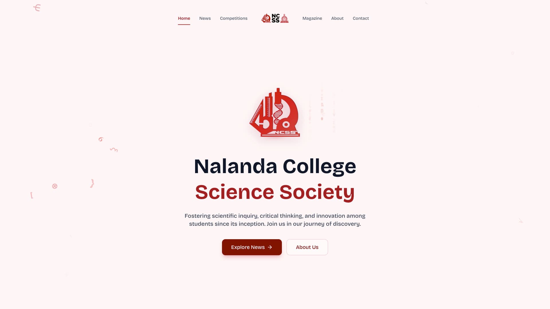 School Society Website | NCSS